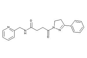 4-keto-4-(3-phenyl-2-pyrazolin-1-yl)-N-(2-pyridylmethyl)butyramide