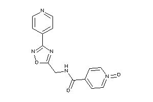 1-keto-N-[[3-(4-pyridyl)-1,2,4-oxadiazol-5-yl]methyl]isonicotinamide