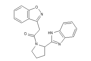 1-[2-(1H-benzimidazol-2-yl)pyrrolidino]-2-indoxazen-3-yl-ethanone