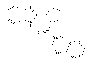 [2-(1H-benzimidazol-2-yl)pyrrolidino]-(2H-chromen-3-yl)methanone