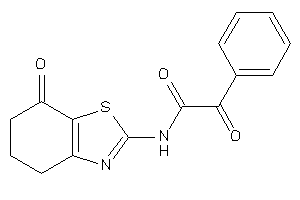 2-keto-N-(7-keto-5,6-dihydro-4H-1,3-benzothiazol-2-yl)-2-phenyl-acetamide