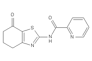 N-(7-keto-5,6-dihydro-4H-1,3-benzothiazol-2-yl)picolinamide