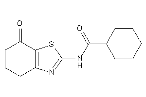 N-(7-keto-5,6-dihydro-4H-1,3-benzothiazol-2-yl)cyclohexanecarboxamide