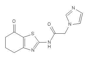 2-imidazol-1-yl-N-(7-keto-5,6-dihydro-4H-1,3-benzothiazol-2-yl)acetamide