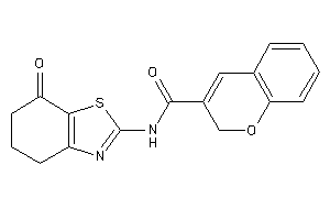 N-(7-keto-5,6-dihydro-4H-1,3-benzothiazol-2-yl)-2H-chromene-3-carboxamide