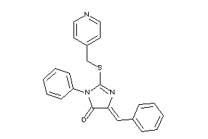5-benzal-3-phenyl-2-(4-pyridylmethylthio)-2-imidazolin-4-one