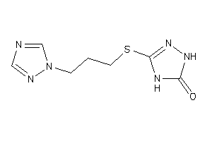 3-[3-(1,2,4-triazol-1-yl)propylthio]-1,4-dihydro-1,2,4-triazol-5-one