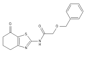 2-benzoxy-N-(7-keto-5,6-dihydro-4H-1,3-benzothiazol-2-yl)acetamide