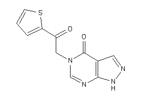 5-[2-keto-2-(2-thienyl)ethyl]-1H-pyrazolo[3,4-d]pyrimidin-4-one