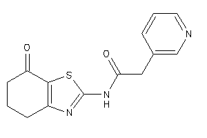 N-(7-keto-5,6-dihydro-4H-1,3-benzothiazol-2-yl)-2-(3-pyridyl)acetamide