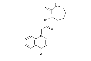 N-(2-ketoazepan-3-yl)-2-(4-ketocinnolin-1-yl)acetamide