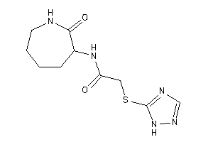 N-(2-ketoazepan-3-yl)-2-(1H-1,2,4-triazol-5-ylthio)acetamide