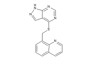 8-[(1H-pyrazolo[3,4-d]pyrimidin-4-ylthio)methyl]quinoline