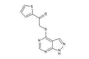 2-(1H-pyrazolo[3,4-d]pyrimidin-4-ylthio)-1-(2-thienyl)ethanone