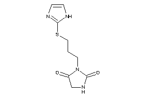 3-[3-(1H-imidazol-2-ylthio)propyl]hydantoin