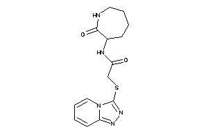 N-(2-ketoazepan-3-yl)-2-([1,2,4]triazolo[4,3-a]pyridin-3-ylthio)acetamide