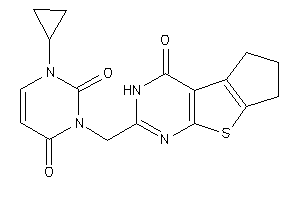 1-cyclopropyl-3-[(ketoBLAHyl)methyl]pyrimidine-2,4-quinone