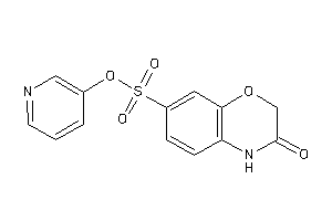 3-keto-4H-1,4-benzoxazine-7-sulfonic Acid 3-pyridyl Ester