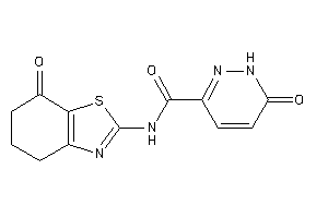 6-keto-N-(7-keto-5,6-dihydro-4H-1,3-benzothiazol-2-yl)-1H-pyridazine-3-carboxamide