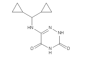 6-(dicyclopropylmethylamino)-2H-1,2,4-triazine-3,5-quinone