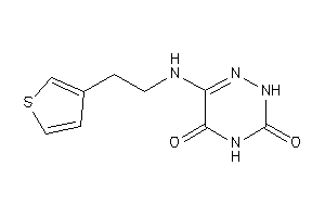 6-[2-(3-thienyl)ethylamino]-2H-1,2,4-triazine-3,5-quinone