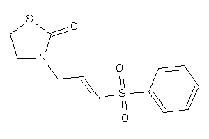 N-[2-(2-ketothiazolidin-3-yl)ethylidene]benzenesulfonamide