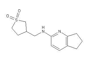 (1,1-diketothiolan-3-yl)methyl-(1-pyrindan-2-yl)amine