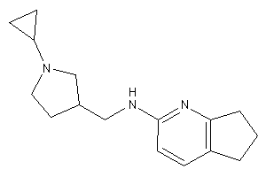 (1-cyclopropylpyrrolidin-3-yl)methyl-(1-pyrindan-2-yl)amine