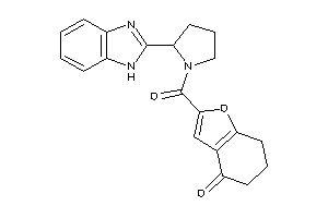 2-[2-(1H-benzimidazol-2-yl)pyrrolidine-1-carbonyl]-6,7-dihydro-5H-benzofuran-4-one