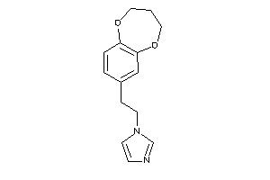 1-[2-(3,4-dihydro-2H-1,5-benzodioxepin-7-yl)ethyl]imidazole