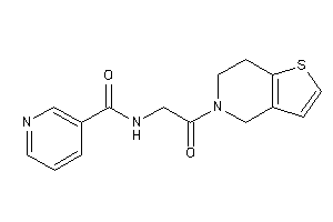 N-[2-(6,7-dihydro-4H-thieno[3,2-c]pyridin-5-yl)-2-keto-ethyl]nicotinamide