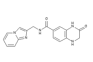 N-(imidazo[1,2-a]pyridin-2-ylmethyl)-3-keto-2,4-dihydro-1H-quinoxaline-6-carboxamide