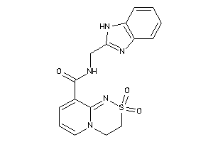 N-(1H-benzimidazol-2-ylmethyl)-2,2-diketo-3,4-dihydropyrido[2,1-c][1,2,4]thiadiazine-9-carboxamide