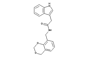 N-(4H-1,3-benzodioxin-8-ylmethyl)-2-(1H-indol-3-yl)acetamide