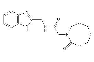 Image of N-(1H-benzimidazol-2-ylmethyl)-2-(2-ketoazocan-1-yl)acetamide