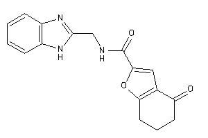 N-(1H-benzimidazol-2-ylmethyl)-4-keto-6,7-dihydro-5H-benzofuran-2-carboxamide