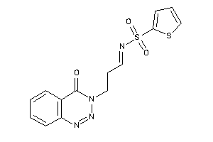 N-[3-(4-keto-1,2,3-benzotriazin-3-yl)propylidene]thiophene-2-sulfonamide