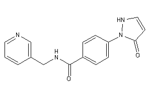 4-(5-keto-3-pyrazolin-1-yl)-N-(3-pyridylmethyl)benzamide