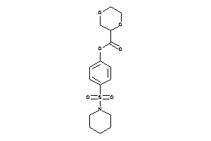 1,4-dioxane-2-carboxylic Acid (4-piperidinosulfonylphenyl) Ester