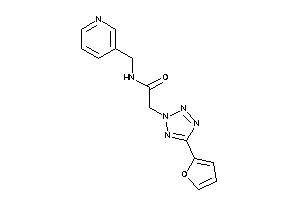 2-[5-(2-furyl)tetrazol-2-yl]-N-(3-pyridylmethyl)acetamide