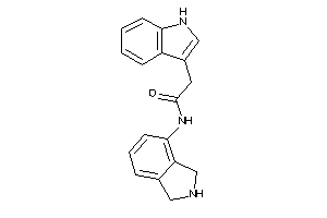 2-(1H-indol-3-yl)-N-isoindolin-4-yl-acetamide