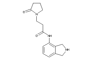 N-isoindolin-4-yl-3-(2-ketopyrrolidino)propionamide