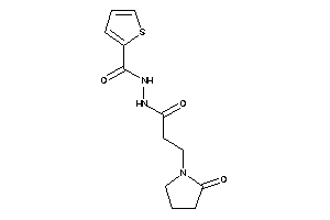 N'-[3-(2-ketopyrrolidino)propanoyl]thiophene-2-carbohydrazide