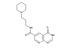 Image of 4-keto-N-(3-piperidinopropyl)-3H-pyrido[2,3-d]pyrimidine-6-carboxamide