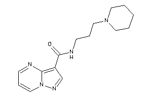 N-(3-piperidinopropyl)pyrazolo[1,5-a]pyrimidine-3-carboxamide