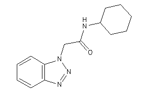 2-(benzotriazol-1-yl)-N-cyclohexyl-acetamide