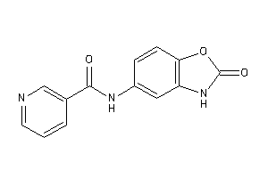 N-(2-keto-3H-1,3-benzoxazol-5-yl)nicotinamide