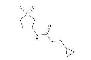 Image of 3-cyclopropyl-N-(1,1-diketothiolan-3-yl)propionamide