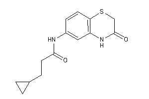 3-cyclopropyl-N-(3-keto-4H-1,4-benzothiazin-6-yl)propionamide