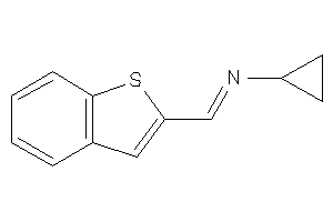 Benzothiophen-2-ylmethylene(cyclopropyl)amine